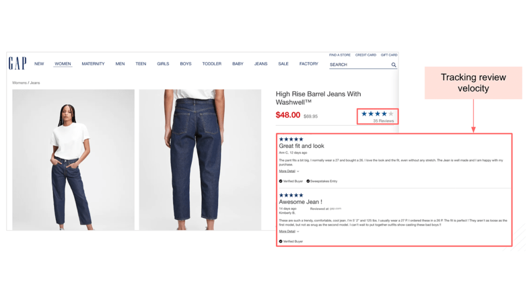 Tracking Review Velocity